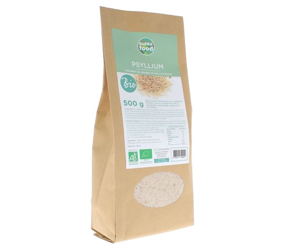 Psyllium tégument de graines Exopharm - sachet de 500 g