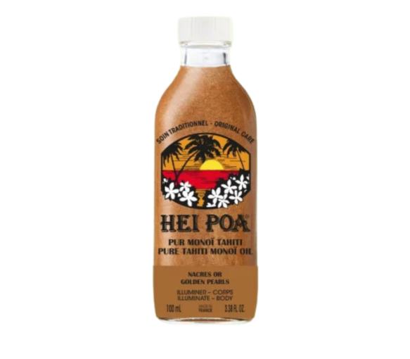 Pur Monoï Tiaré Nacres or Hei Poa - flacon de 100ml - image 1