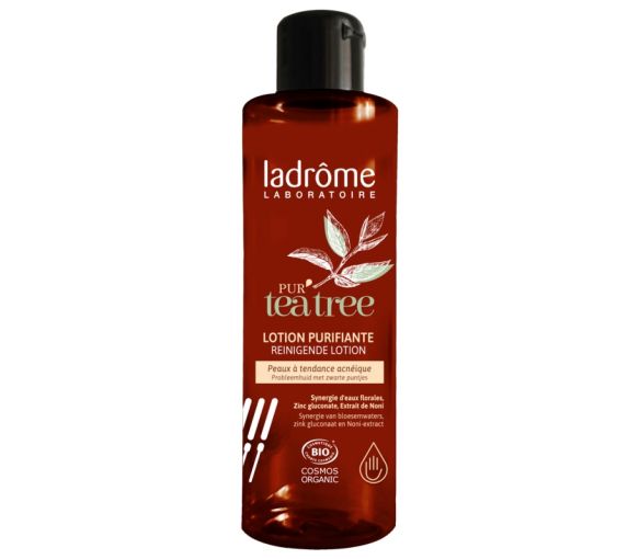 Pur' tea tree Lotion purifiante bio Ladrôme - flacon de 200 ml