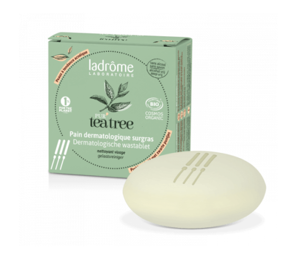 Pur' tea tree Pain dermatologique surgras bio Ladrôme - pain de 105g