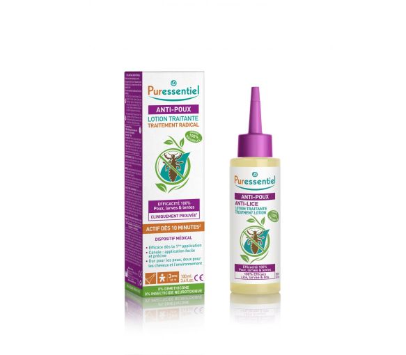 Lotion traitante anti-poux Puressentiel - flacon de 100 ml - image 1