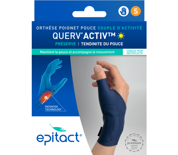 Querv'activ Orthèse de poignet pouce souple d'activité Epitact - 1 orthèse - image 1