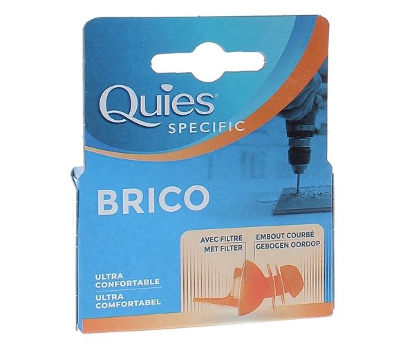 Protection auditive Brico Quies - boîte d'un paire réutilisable