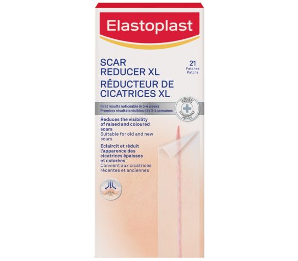 Réducteur de cicatrices XL Elastoplast - boîte de 21 patchs - image 1