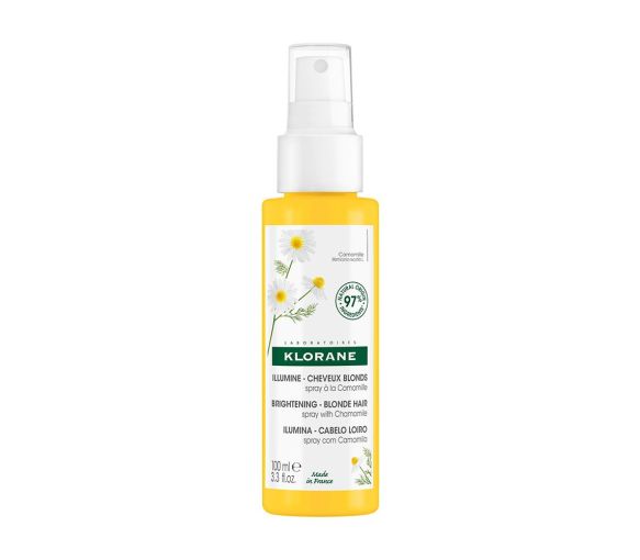 Soin soleil Spray éclaircissant reflets blonds à la Camomille Klorane - spray de 100 ml - image 1