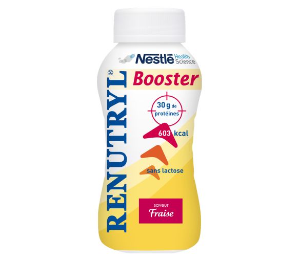 Renutryl Booster saveur fraise - lot de 4x300 ml