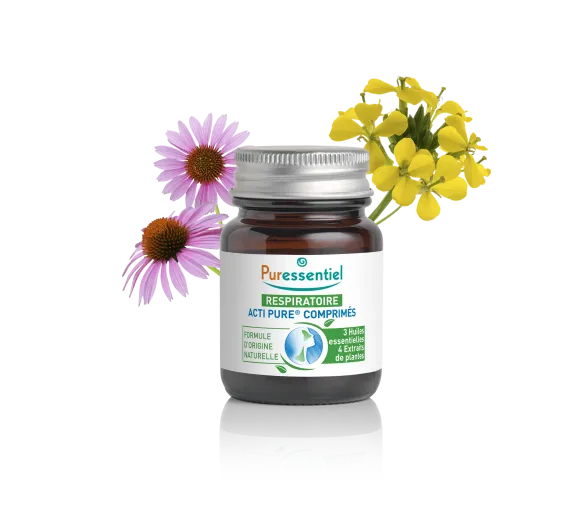 Respiratoire Acti Pure comprimés Puressentiel - pot de 15 comprimés
