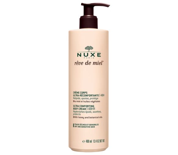 Rêve de miel Crème corps ultra-réconfortante 48h Nuxe - flacon-pompe de 400 ml - image 1