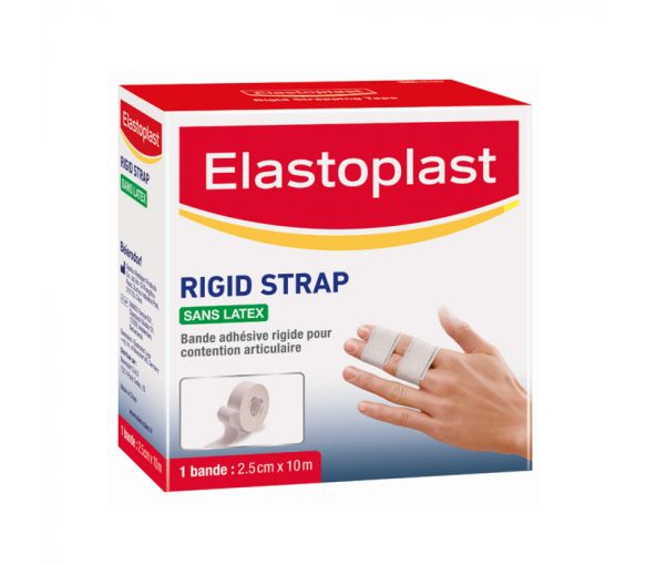 Rigid Strap sans latex Elastoplast - 1 bande de 2,5cm x 10cm