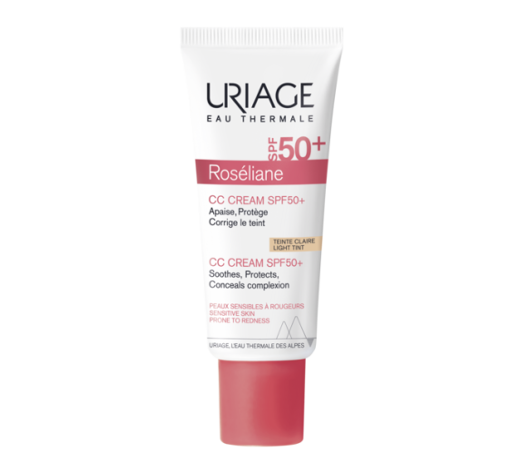 Roséliane CC crème SPF50+ teinte claire Uriage - tube de 40ml - image 1