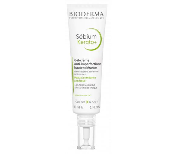 Sébium Kerato+ gel crème anti-imperfections Bioderma - tube de 30ml - image 1