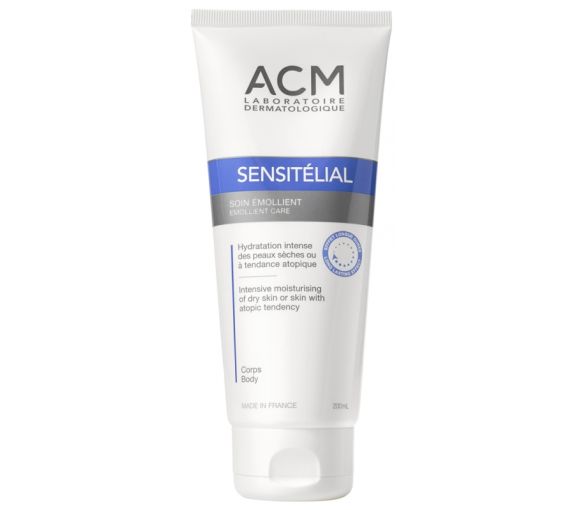 Sensitélial soin émollient Laboratoire ACM - tube de 200ml