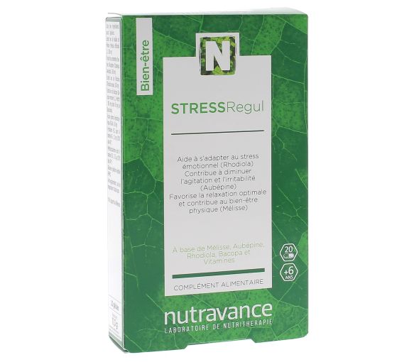 STRESSRegul Nutravance - boîte de 20 gélules - image 1
