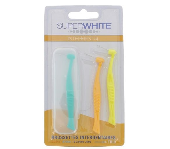 Brossettes interdentaires Superwhite - 3 brossettes