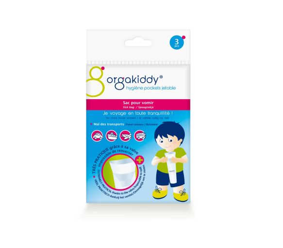 Sac pour vomir Orgakiddy - 3 sacs - image 1