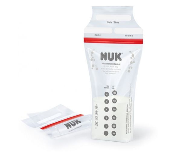 Sachets conservation lait maternel NUK - boîte de 25 sachets - image 1