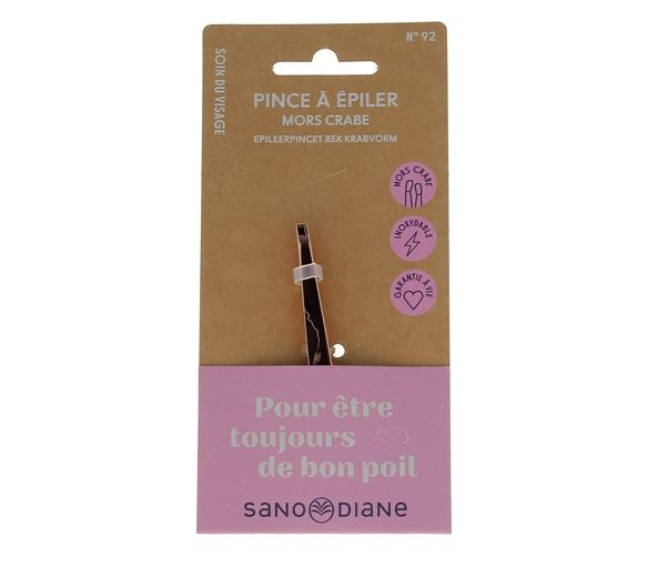 Pince à épiler mors crabe Sanodiane - 1 pince