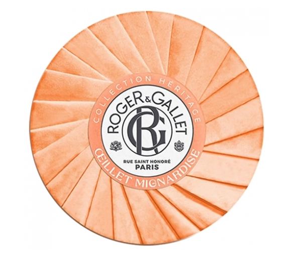 Savon bienfaisant Oeillet Mignardise Roger & Gallet - pain de 100 g - image 1