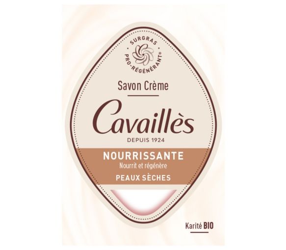 Savon crème nourrissante peaux sèches Rogé Cavaillès - savon de 100g - image 1