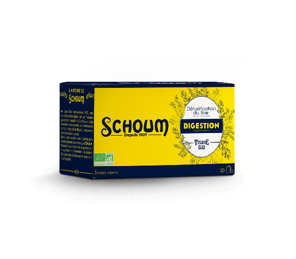 Schoum tisane bio digestion - boîte de 20 sachets