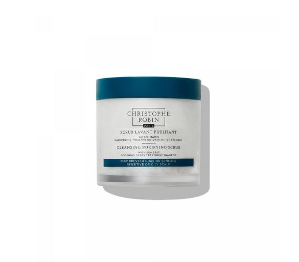 Scrub lavant purifiant au sel marin Christophe Robin - pot de 250ml - image 1