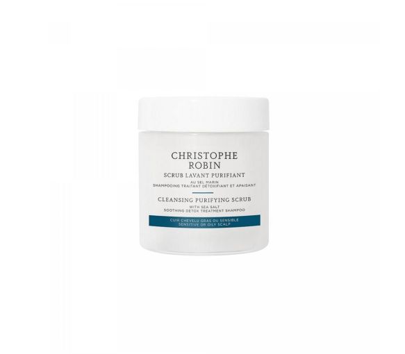 Scrub lavant purifiant au sel marin Christophe Robin - pot de 75ml - image 1