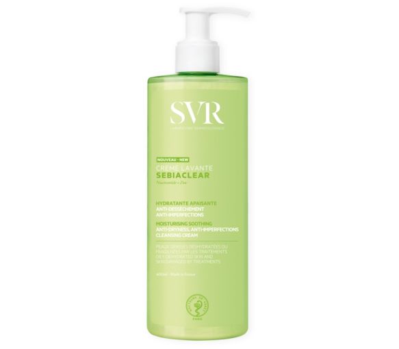 Sebiaclear Crème lavante SVR - flacon-pompe de 400ml