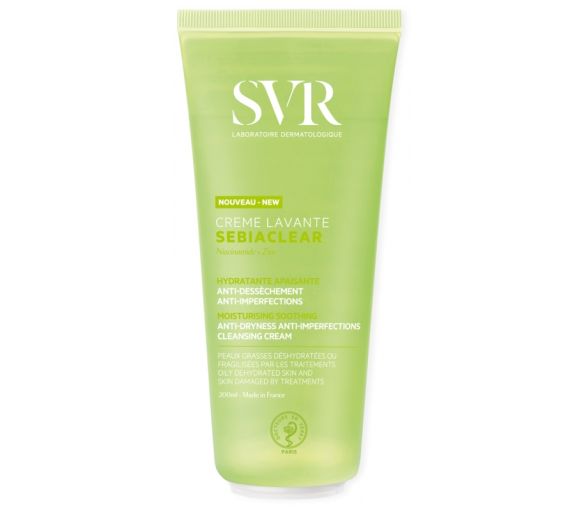 Sebiaclear Crème lavante SVR - tube de 200 ml