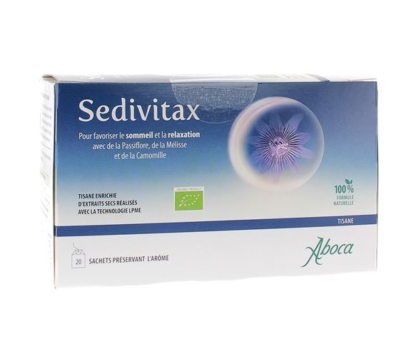Sedivitax Tisane bio Aboca - boîte de 20 sachets