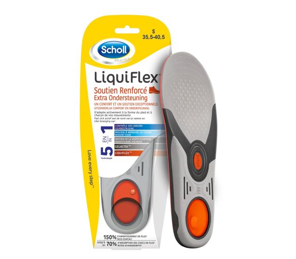 Semelle Liquiflex soutien renforcé Scholl - 1 paire de semelles - image 1