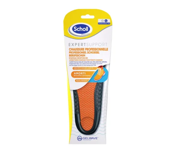 Semelles taille L chaussures professionnelles 40 - 46.5 Scholl - une paire de semelles