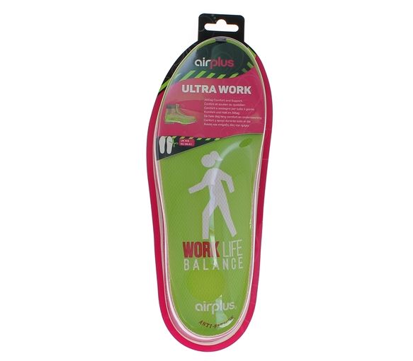 Semelles ultra work femme Airplus - une paire découpable taille 36-41