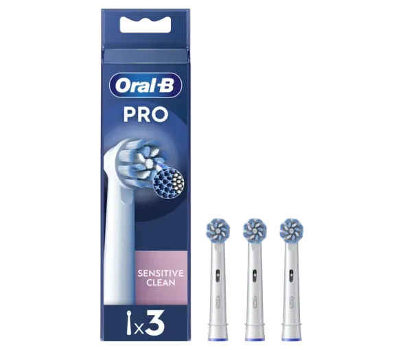 Sensitive Clean Brossettes de rechange Oral-B - 3 brossettes