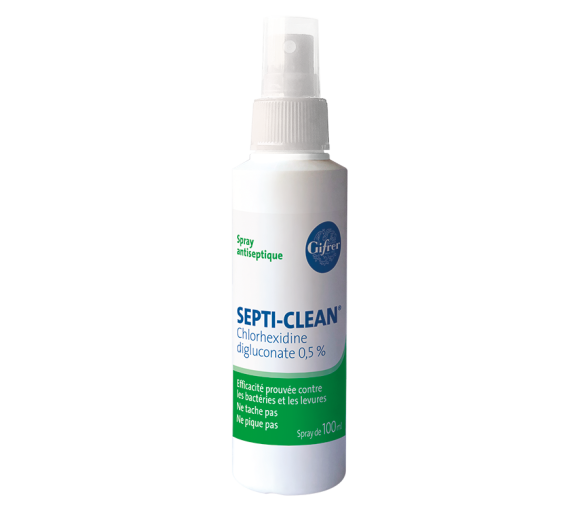 Septi-Clean Spray Antiseptique Gifrer - spray de 100 ml