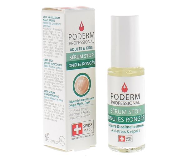 Sérum stop ongles rongés Poderm - flacon de 8 ml