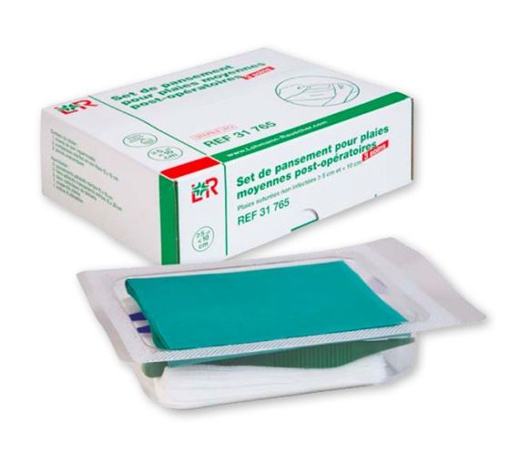 Set de pansements pour petite plaie moins de 5 cm (3 soins) Velpeau Lohmann & Rausher