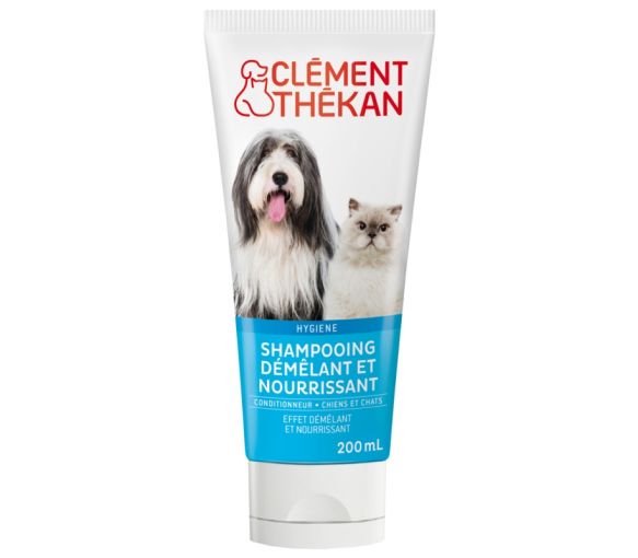 Shampoing démêlant chiens et chats Clément Thékan - tube de 200 ml - image 1