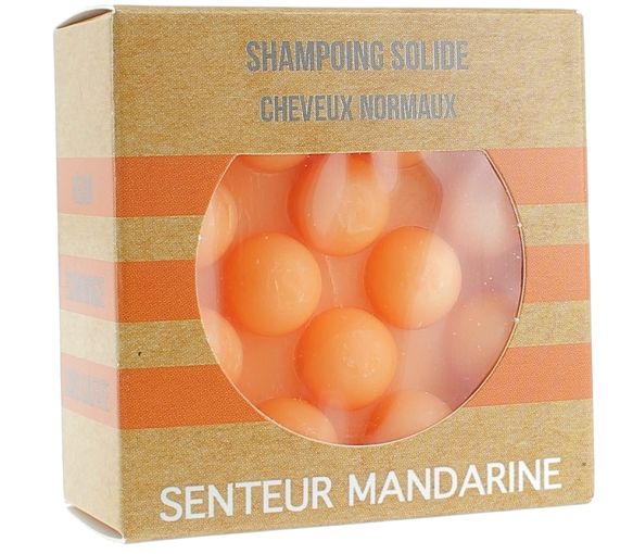 Shampooing Solide Cheveux Normaux Senteur Mandarine Valdispharm - Pain solide de 55 g