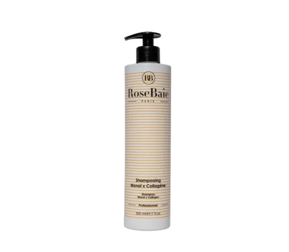 Shampooing au monoï et au collagène RoseBaie - flacon-pompe de 500ml - image 1