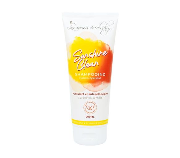 Shampooing dermo-apaisant Sunshine Clean Les Secrets de Loly - tube de 200ml - image 1