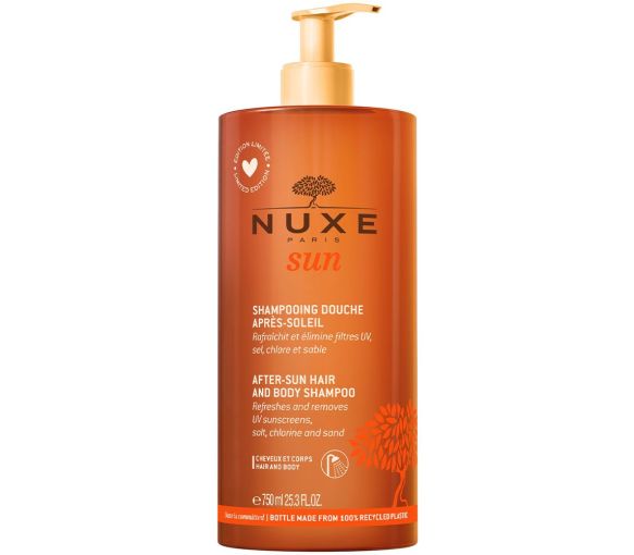Shampooing douche après-soleil Nuxe Sun - flacon-pompe de 750ml - image 1