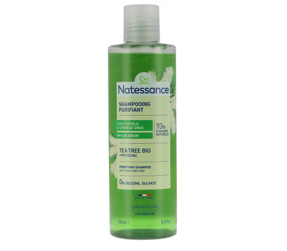 Shampooing purifiant Natessance - flacon de 250ml - image 1