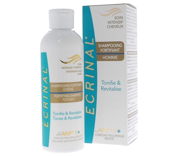 Shampooing fortifiant homme ANP 2+ Ecrinal - flacon de 200 ml - image 1