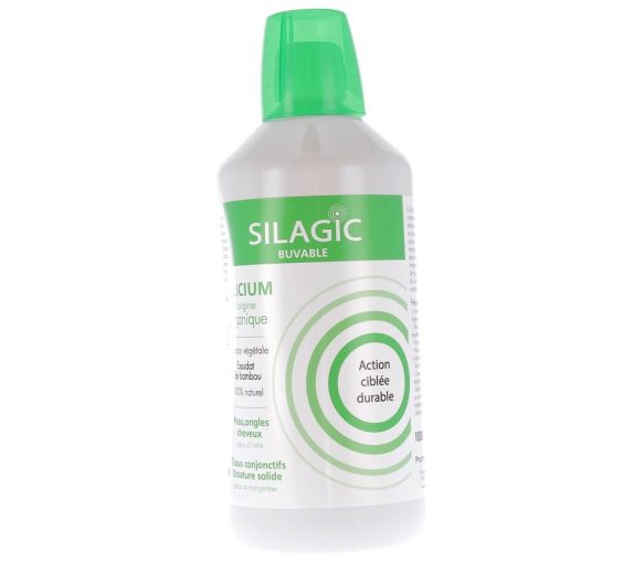Silicium Organique source végétale Silagic - bouteille de 1 L