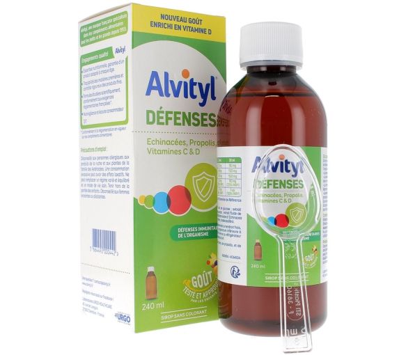 Sirop Alvityl Défenses Immunitaires Urgo - flacon de 240 ml - image 2