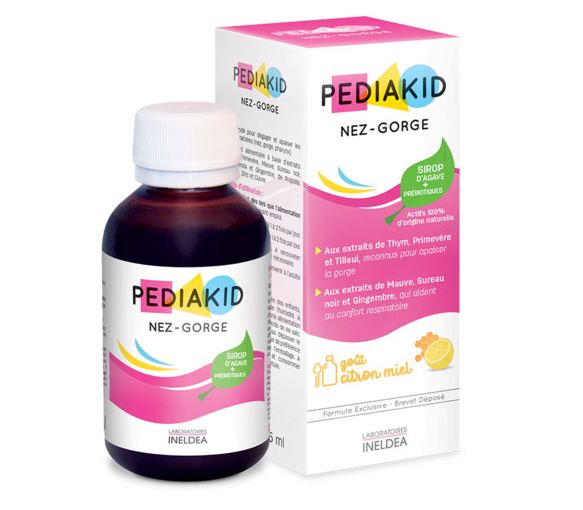 Pediakid nez-gorge goût miel citron - image 2