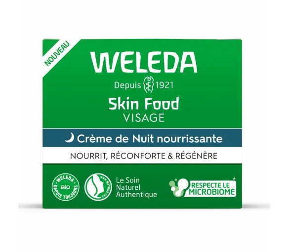 Skin Food Crème de nuit nourrissante Weleda - pot de 40ml - image 1
