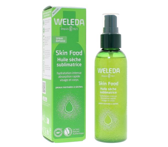 Skin Food Huile sèche sublimatrice Weleda - spray de 100ml - image 1