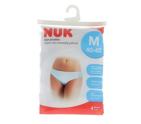 Slips jetables NUK - sachet de 4 pièces