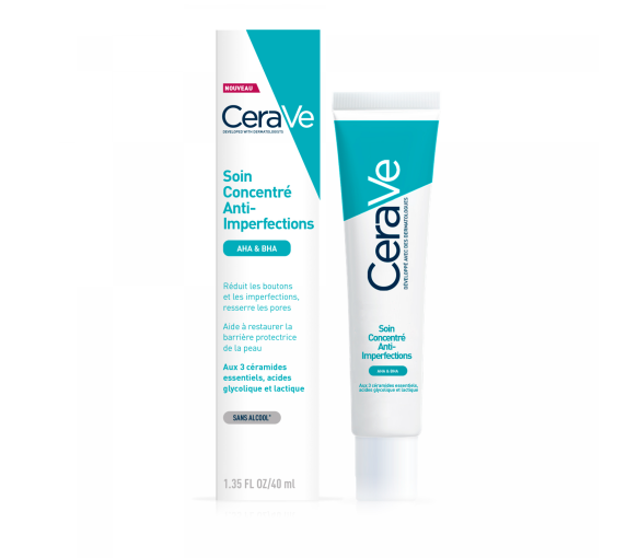 Soin concentré anti-imperfections Cerave - tube de 40ml - image 1